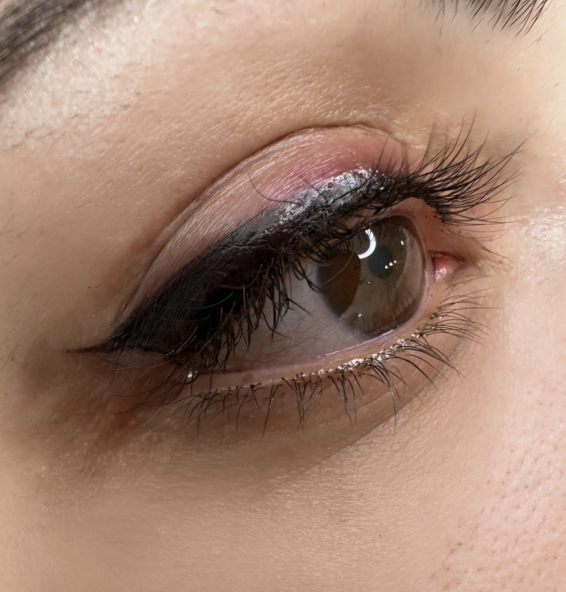 Sun exposure affecting eyeliner tattoo
