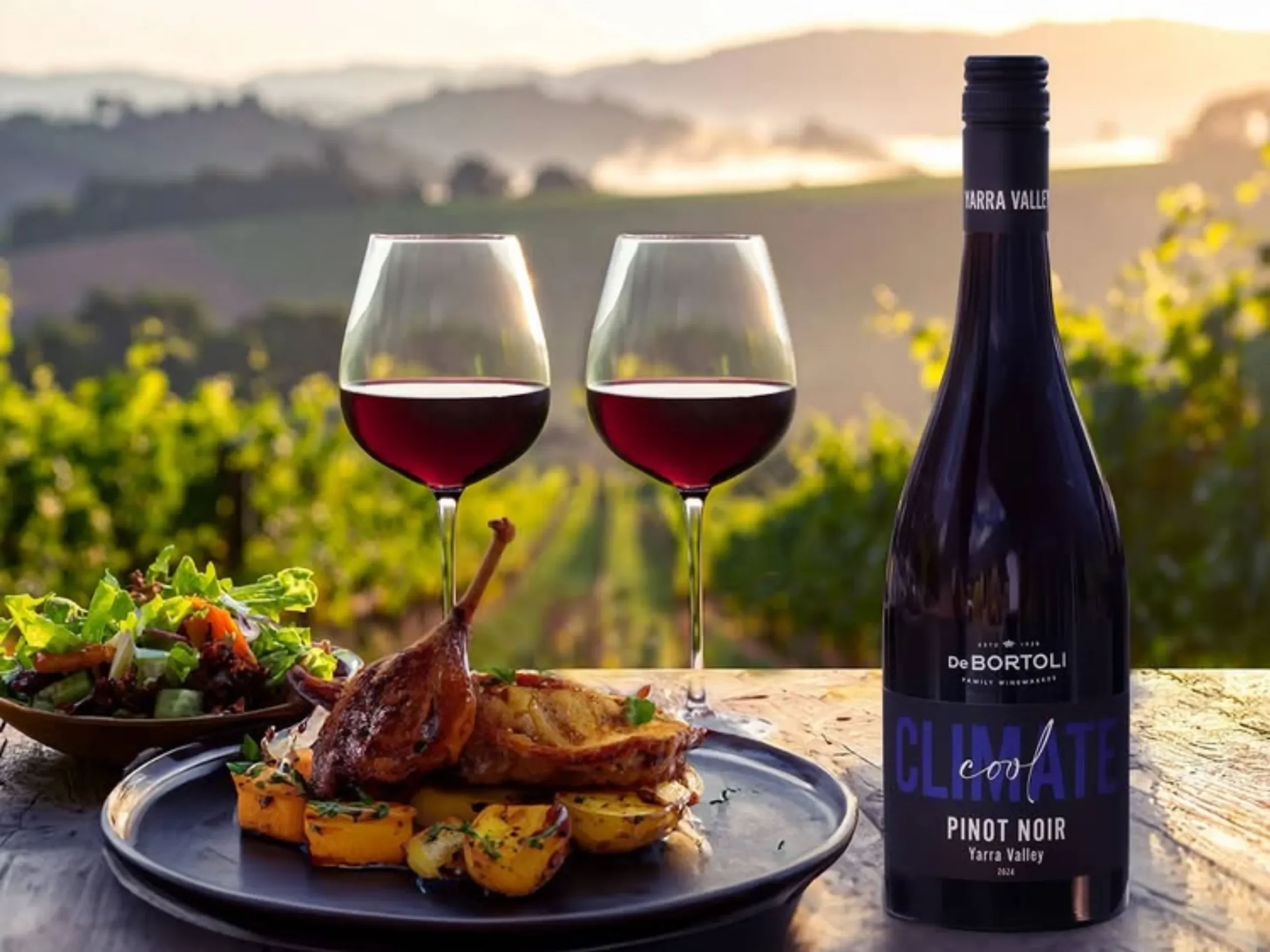 light wine tasting Yarra Valley